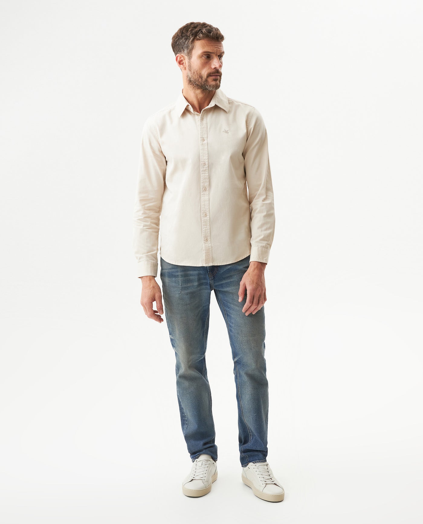 Camisa Manga Larga para Hombre - Raw 63_619G022_CRU130000_4