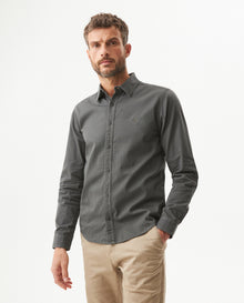 Men's Long Sleeve Shirt - Gray - 2