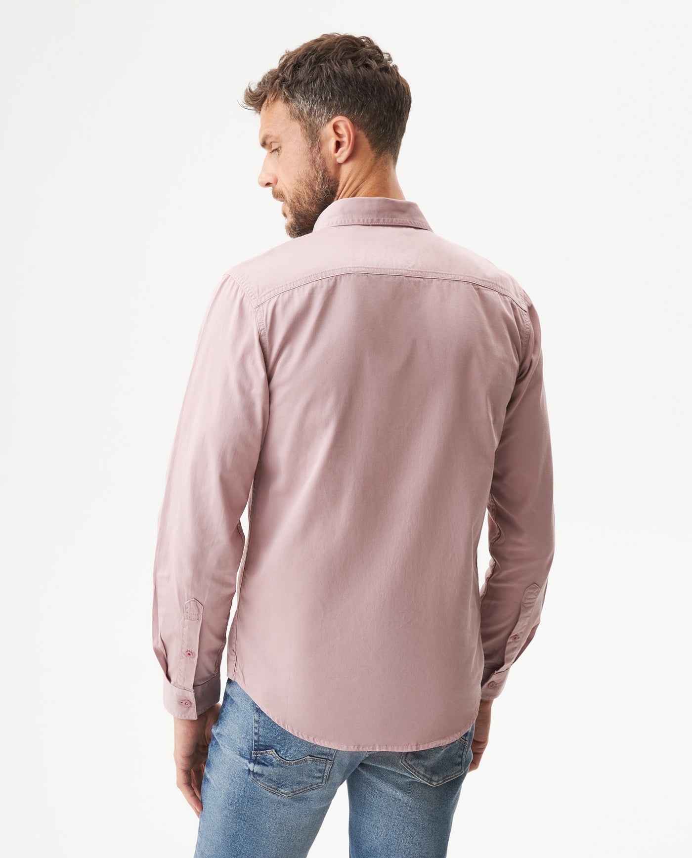 Camisa Manga Larga para Hombre - Pink 63_619G022_ROS151607_6