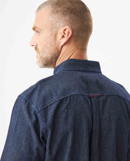 Men's Long Sleeve Shirt - Blue - 6