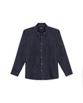 Men's Long Sleeve Shirt - Black 619G023 - 2