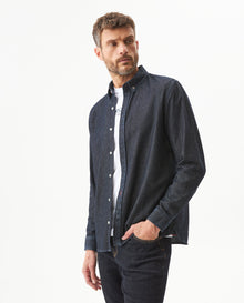 Men's Long Sleeve Shirt - Black - 2