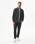 Men's Long Sleeve Shirt - Black 619G023 - 3