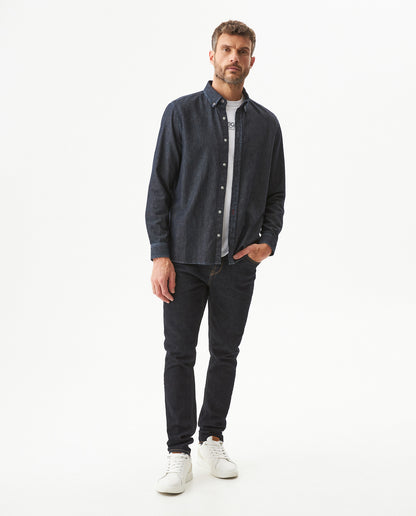 Men's Long Sleeve Shirt - Black - 3