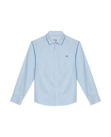 Men's Long Sleeve Shirt - Blue - 1
