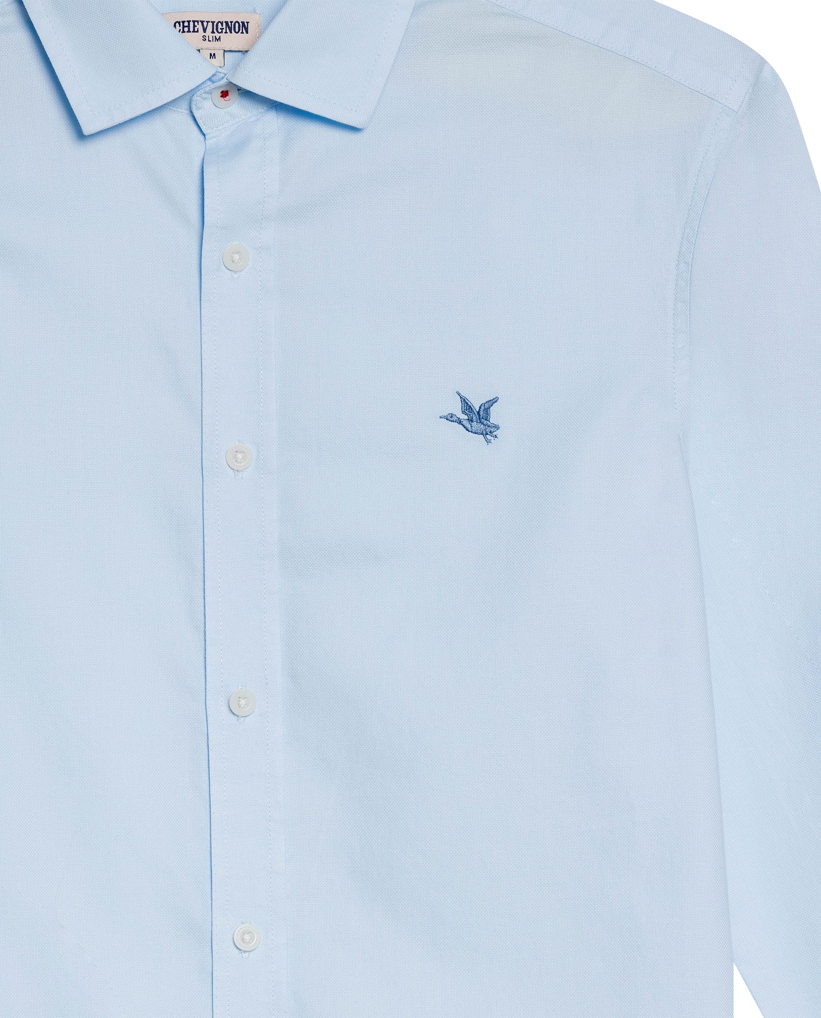 Men's Long Sleeve Shirt - Blue 619G024 - 7