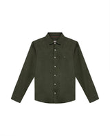 Men's Long Sleeve Shirt - Green 619G024 - 2