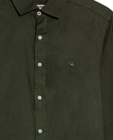 Men's Long Sleeve Shirt - Green 619G024 - 7