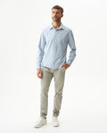 Men´s Slim Fit Shirt - Blue 63_619G025_AZU134202_4