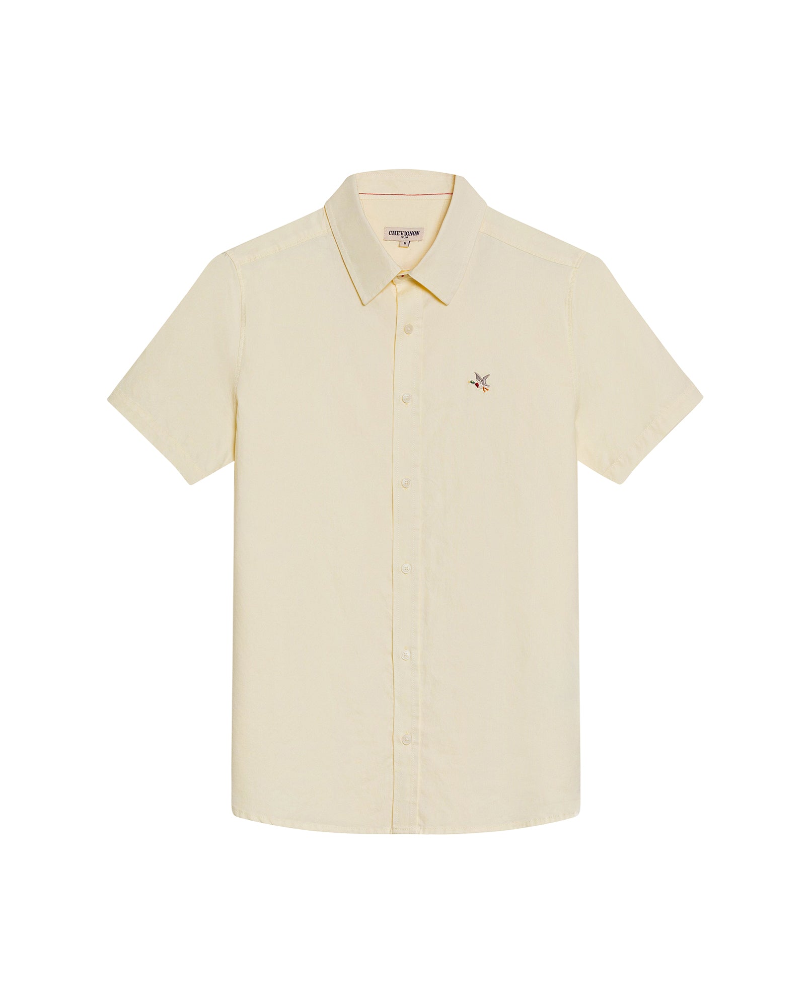 Camisa Manga Corta para Hombre - Yellow 63_619G026_AMA120711_3