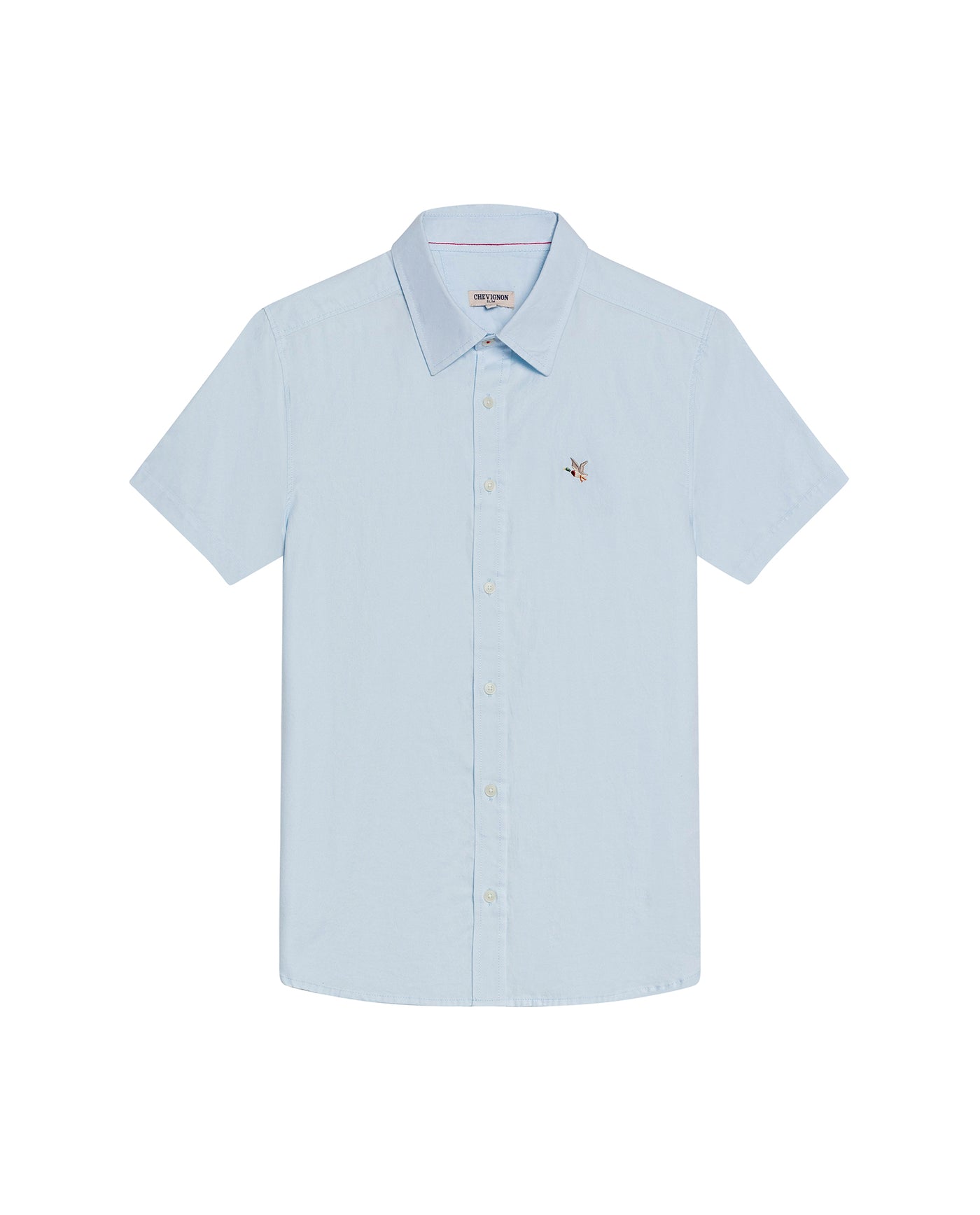 Camisa Manga Corta para Hombre - Blue 63_619G026_AZU144112_3