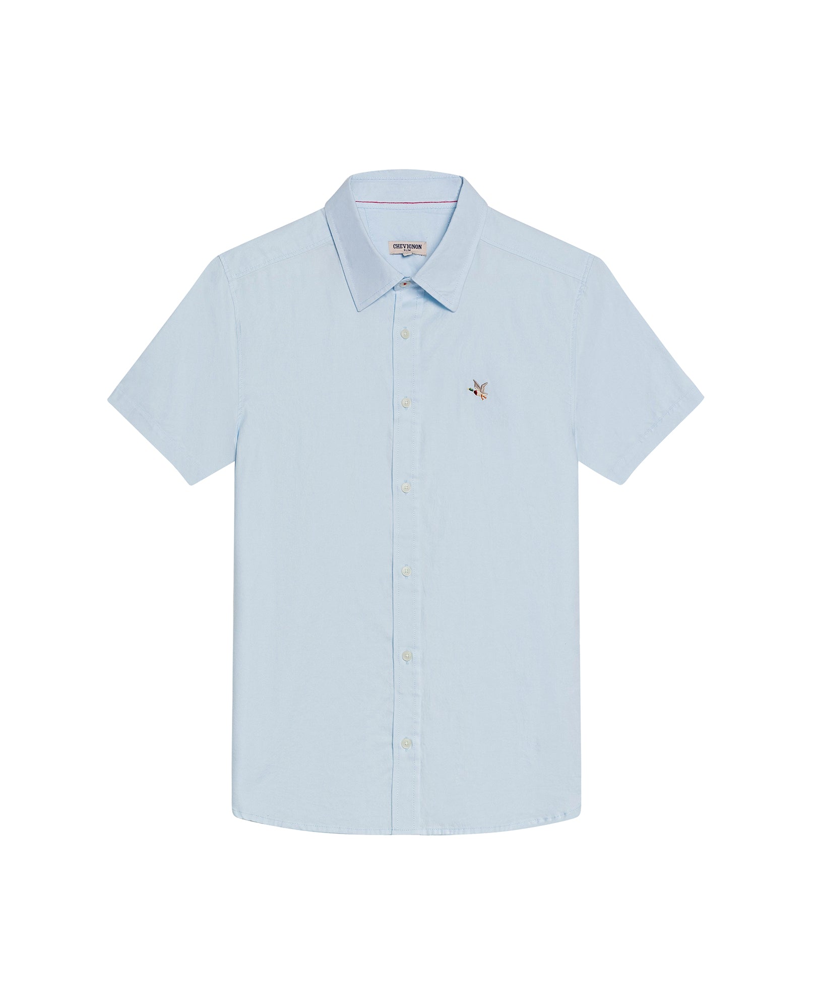 Camisa Manga Corta para Hombre - Blue 63_619G026_AZU144112_3