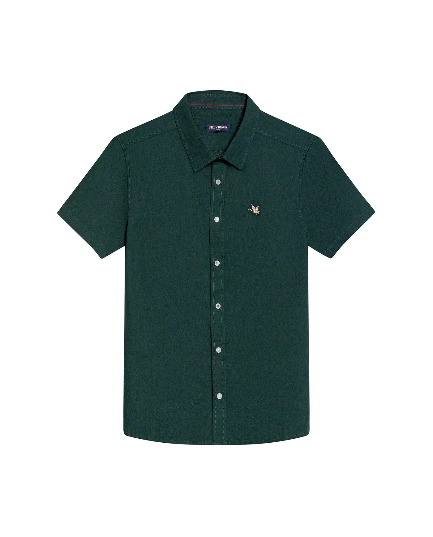 Camisa Manga Corta para Hombre - Green 63_619G026_VER195917_3