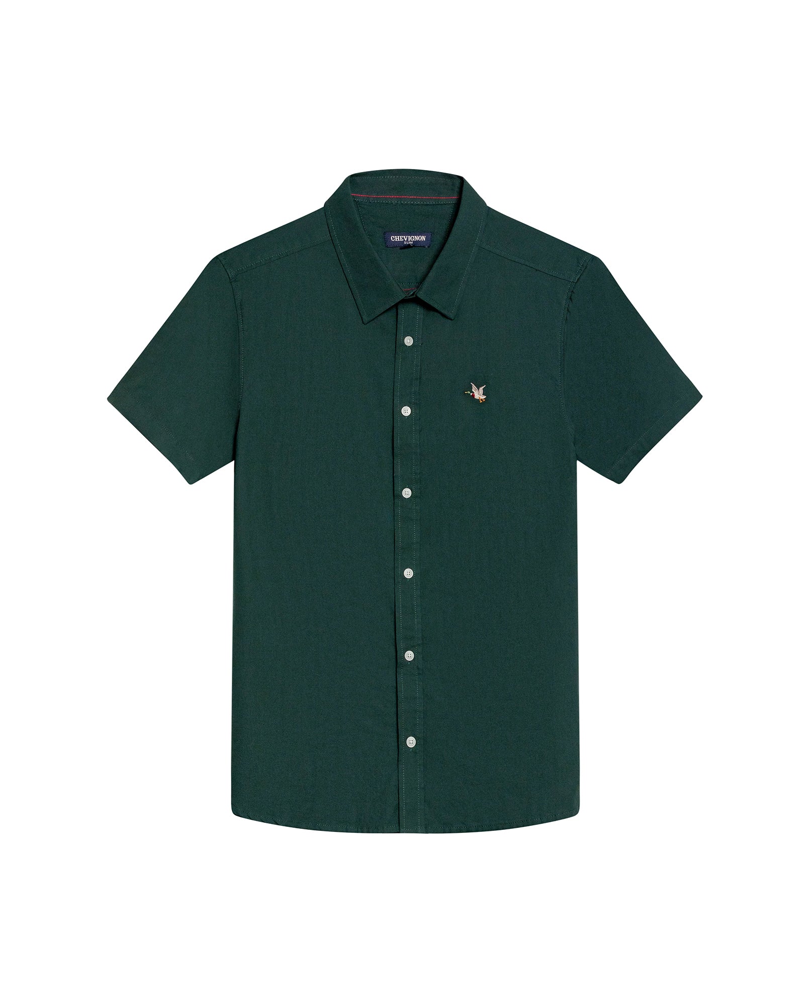 Camisa Manga Corta para Hombre - Green 63_619G026_VER195917_3
