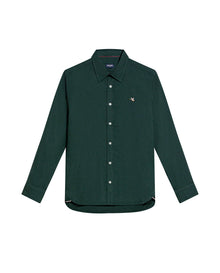 Men's Long Sleeve Shirt - Green - 1