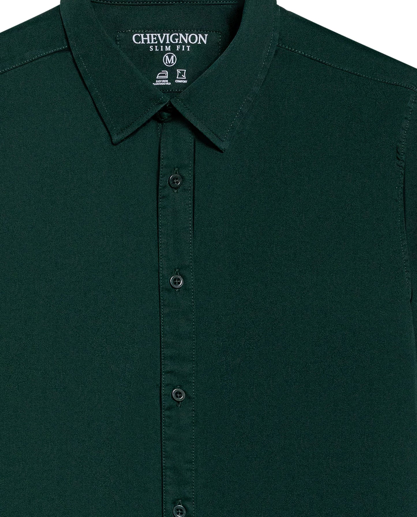 Men's Long Sleeve Shirt - Green - 7