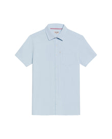 Men's Short Sleeve Shirt - Blue - 1
