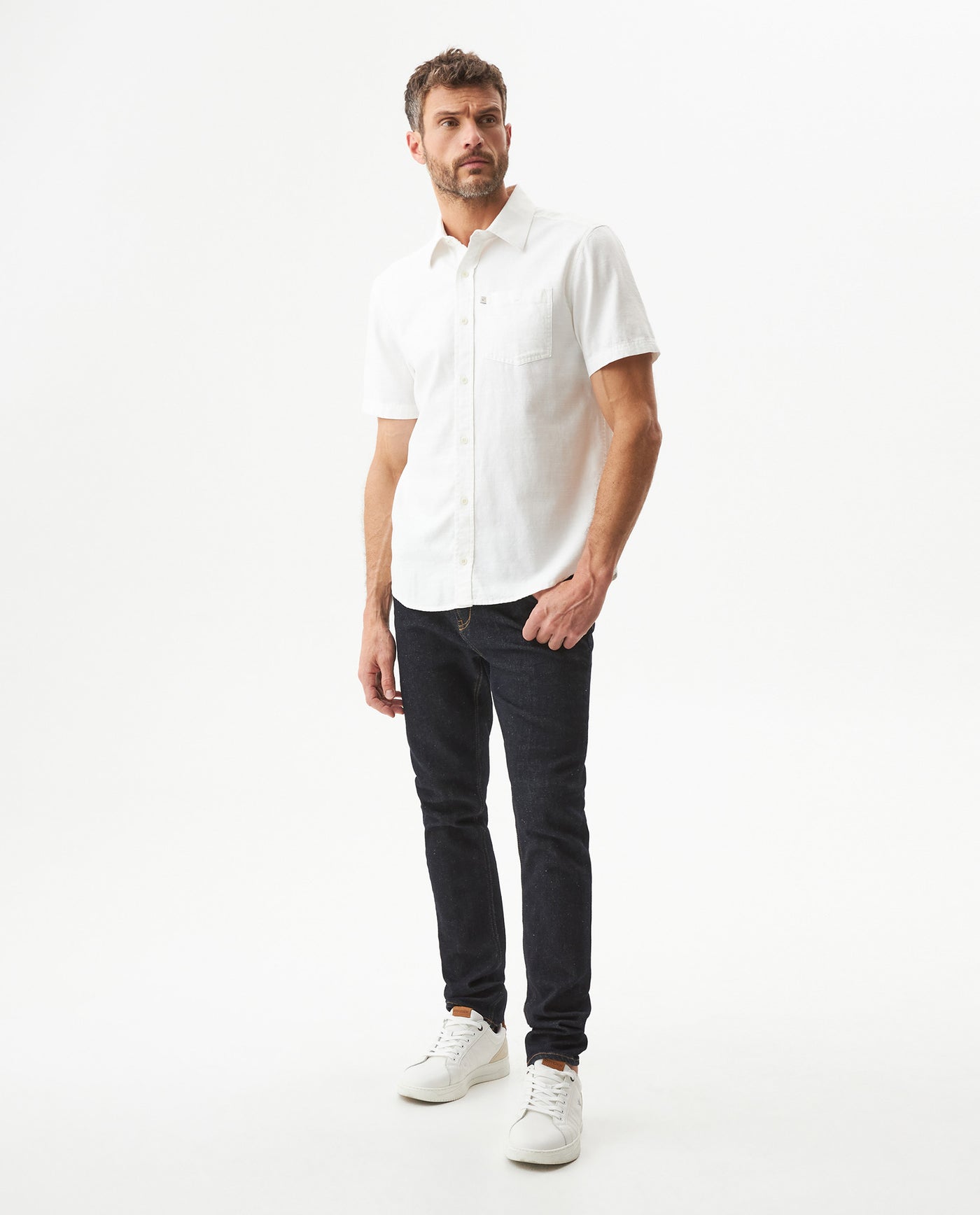 Men's Short Sleeve Shirt - Raw 619G033 - 3