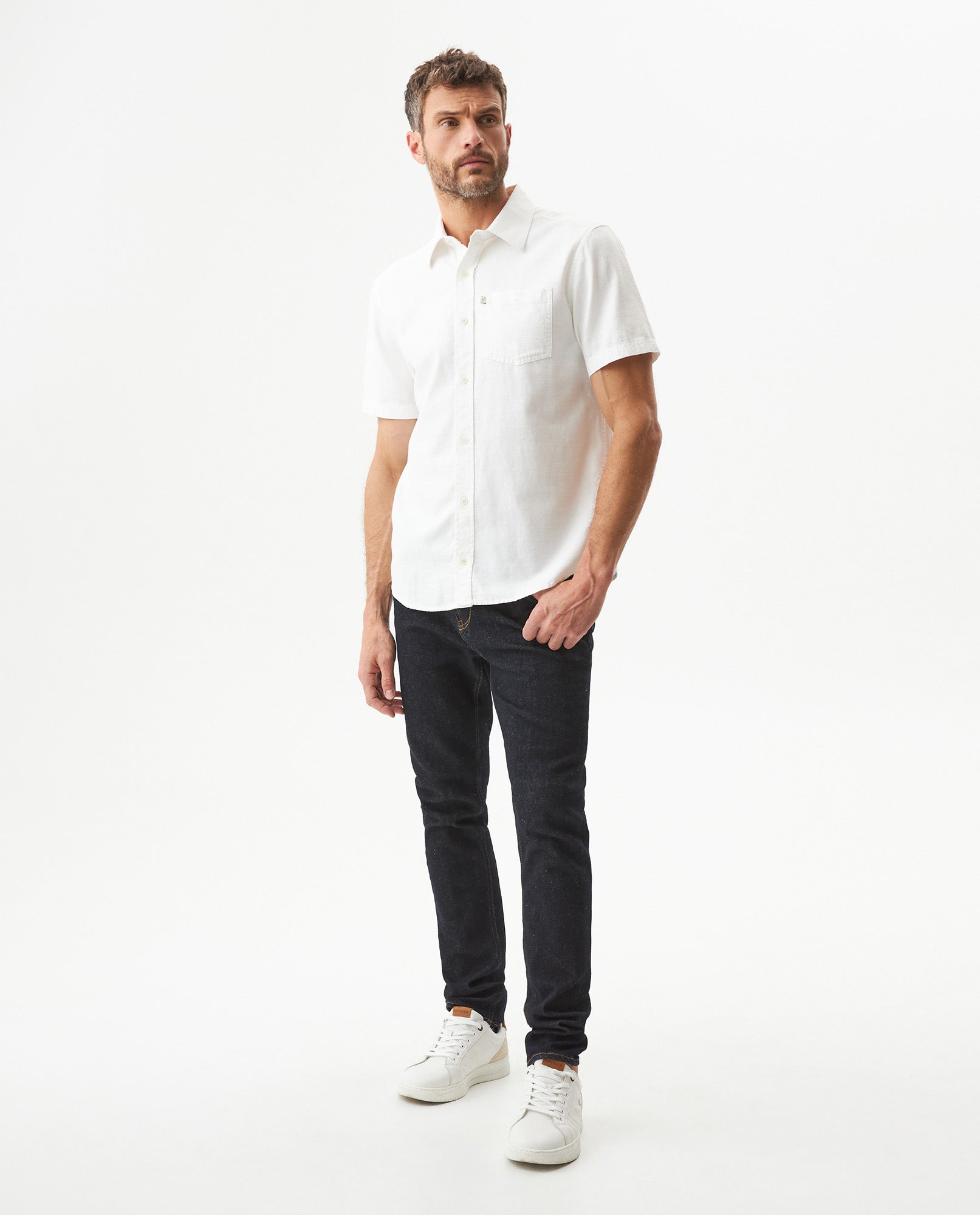 Men's Short Sleeve Shirt - Raw 619G033 - 3