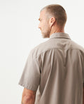 Men's Shirt, Short Sleeve, Classic Fit - Gray 619G034 - 6