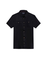 Men's Shirt, Short Sleeve - Black 619G034 - 2