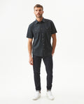 Men's Shirt, Short Sleeve - Black 619G034 - 3