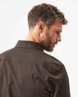 Men's Long Sleeve Regular Fit Shirt in Cotton Stretch Blend, Prestige 619G037 - 6