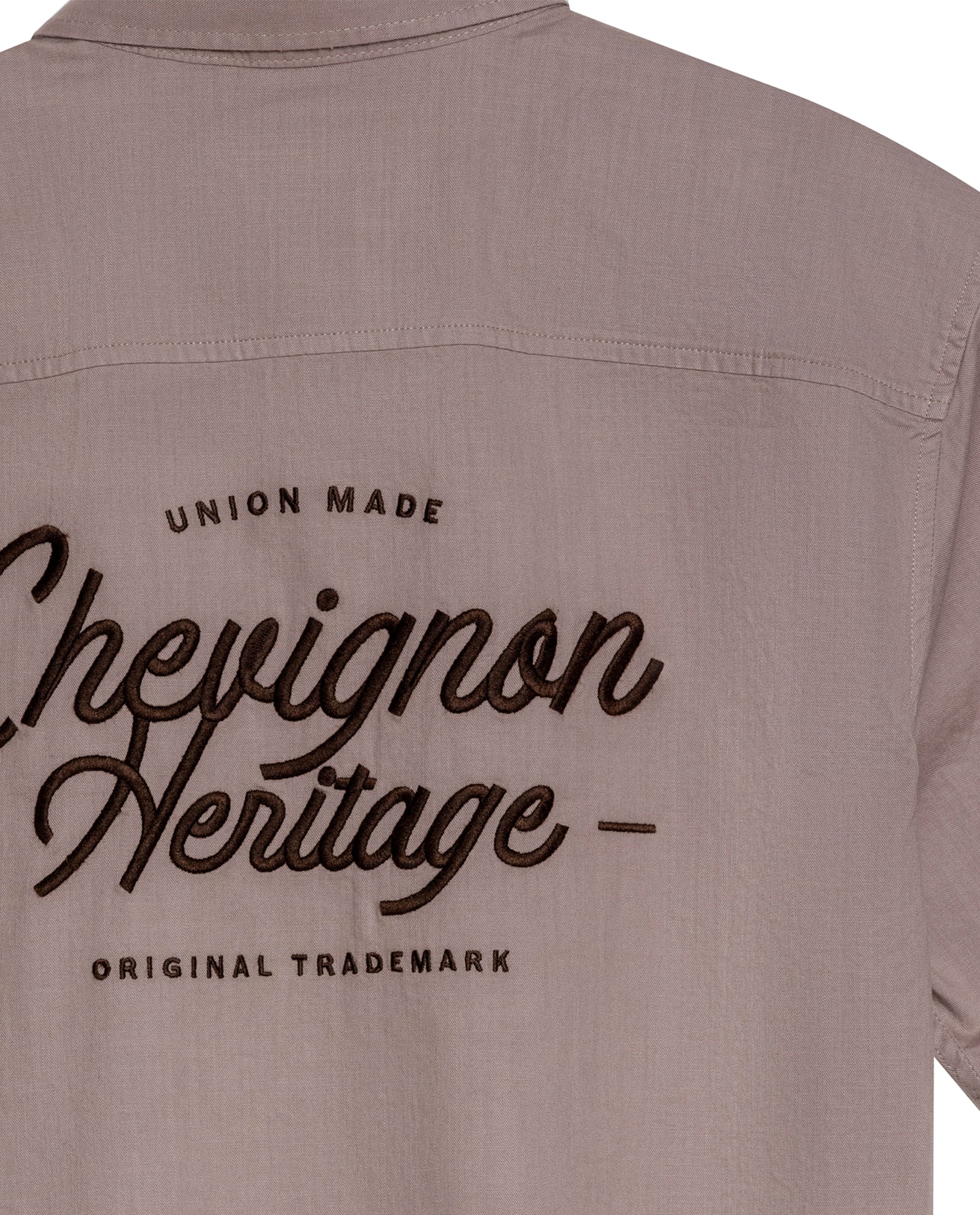 Men's Short Sleeve Shirt - Beige - 7