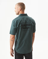 Men's Short Sleeve Classic Fit Shirt in Cotton, Glimmer 619G038 - 5