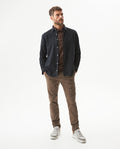 Men's Shirt, Long Sleeve - Black 619G042 - 3