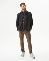 Men's Shirt, Long Sleeve - Black 619G042 - 3