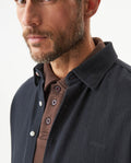 Men's Shirt, Long Sleeve - Black 619G042 - 4