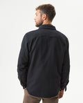 Men's Shirt, Long Sleeve - Black 619G042 - 5