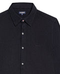 Men's Shirt, Long Sleeve - Black 619G042 - 7