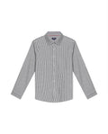 Men's Long Sleeve Classic Fit Striped Shirt in Cotton, Wharf 619G043 - 2