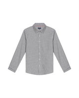 Men's Long Sleeve Classic Fit Striped Shirt in Cotton, Wharf 619G043 - 2