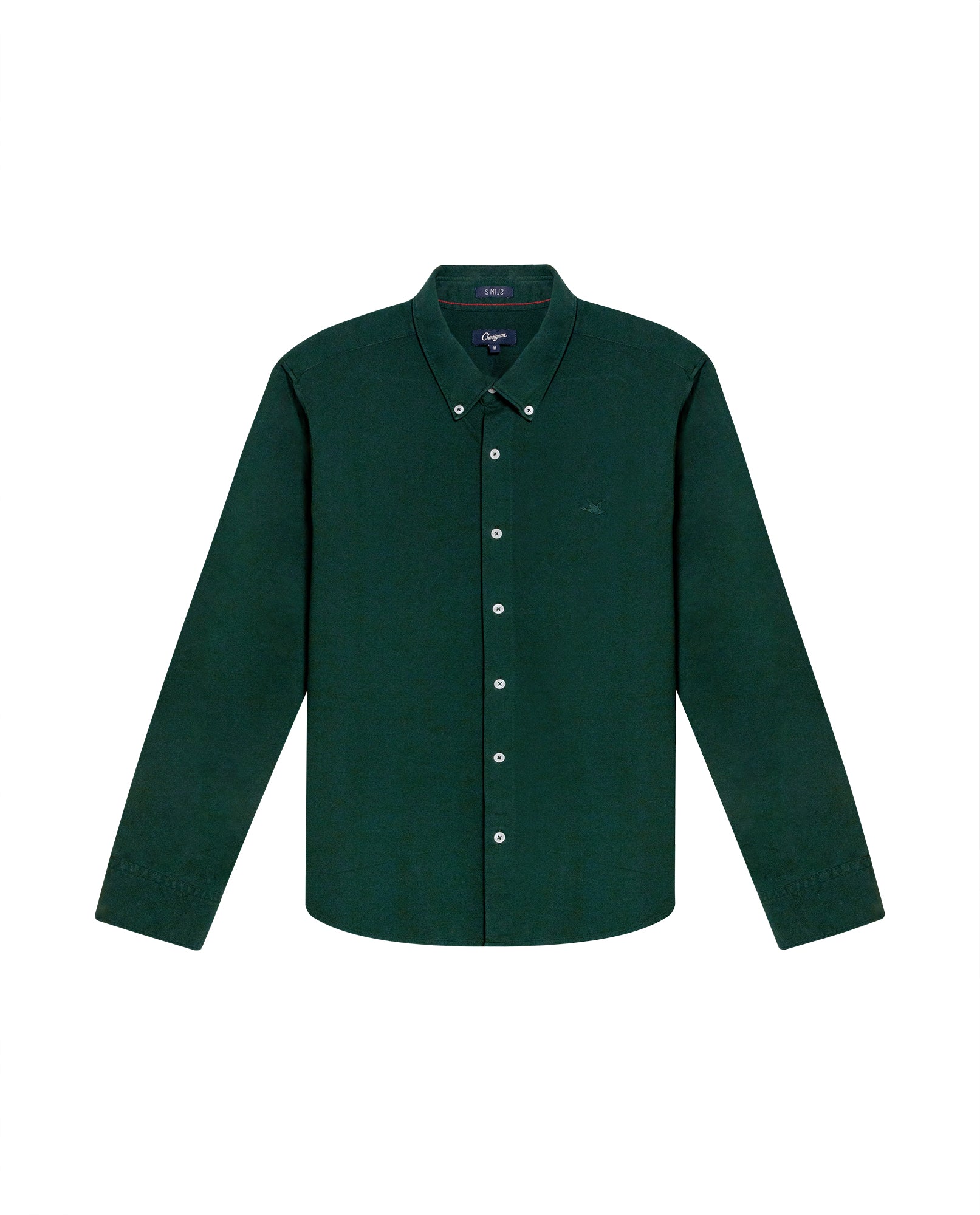 Men's Long Sleeve Shirt - Green - 1