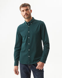 Men's Long Sleeve Shirt - Green - 2
