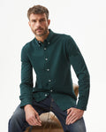 Men's Long Sleeve Slim Fit Heavy Knit Shirt, Pier - 3