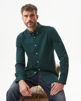 Men's Long Sleeve Slim Fit Heavy Knit Shirt, Pier - 3