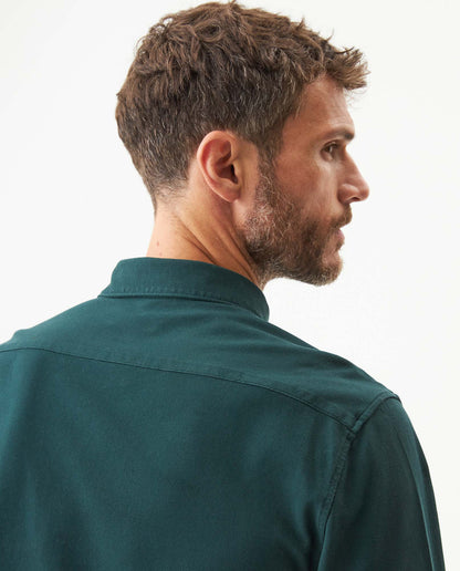 Men's Long Sleeve Shirt - Green - 6