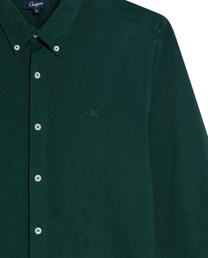 Men's Long Sleeve Shirt - Green - 7