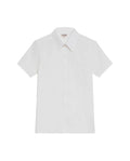 Men's Short Sleeve Slim Fit Button-Down Shirt in Cotton, Nautical - 1