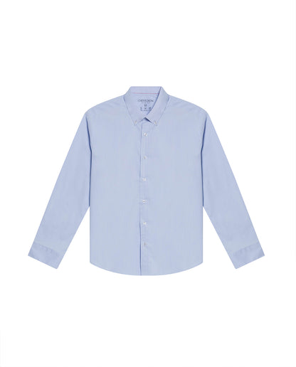 Men's Long Sleeve Shirt - Blue - 3