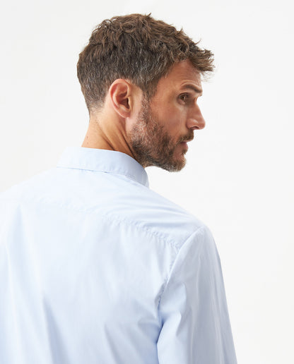 Men's Long Sleeve Shirt - Blue - 6