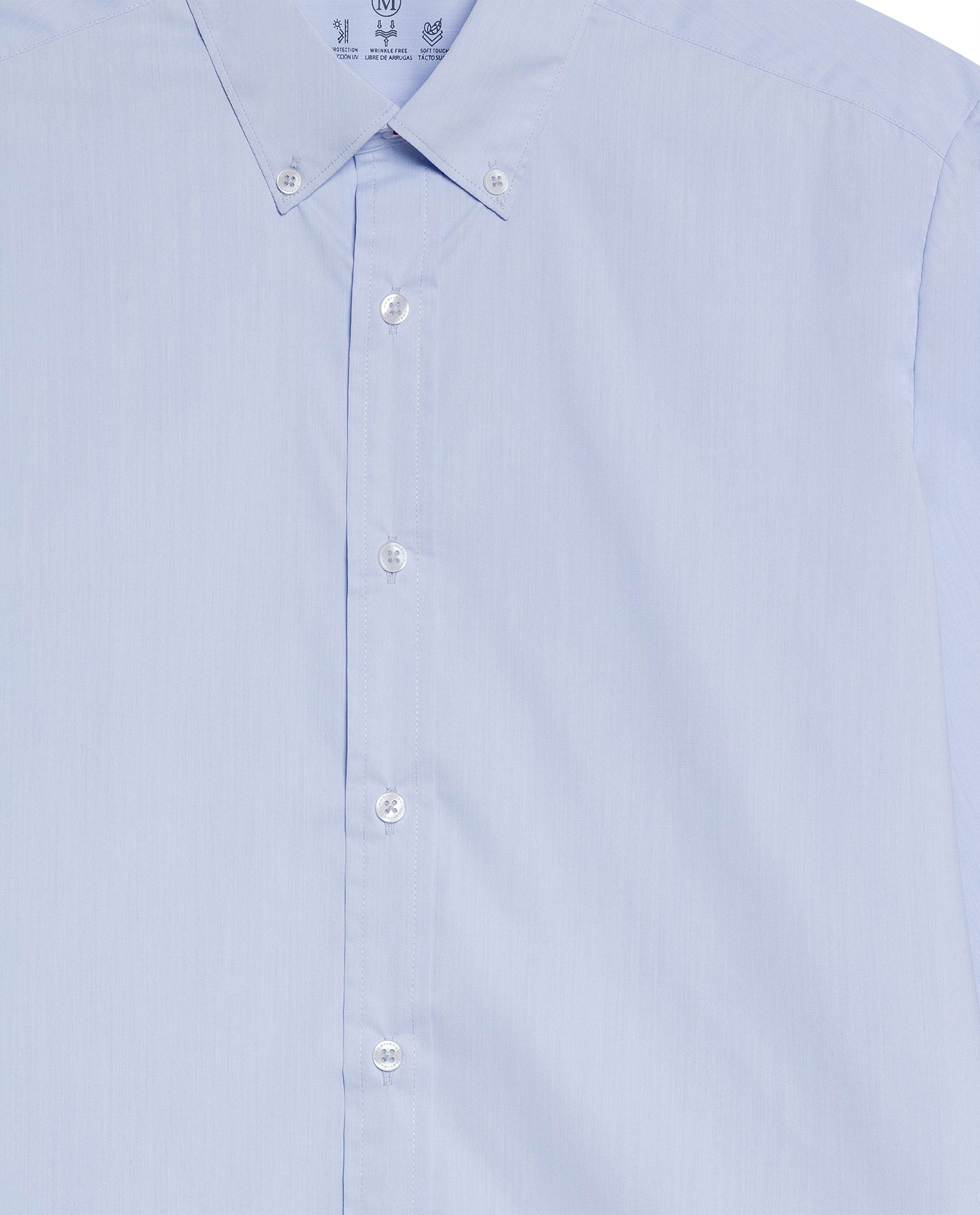 Men's Long Sleeve Shirt - Blue - 7