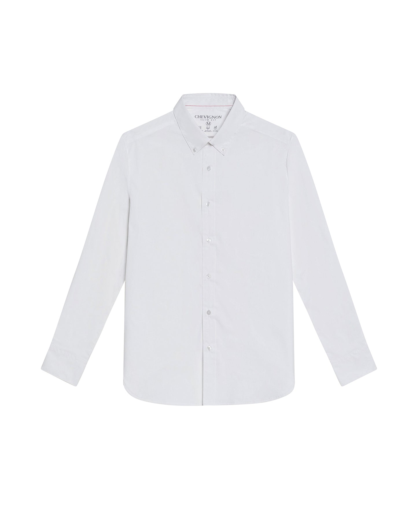 Men's Long Sleeve Shirt - White - 3