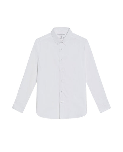 Men's Long Sleeve Shirt - White - 3