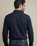 Men´s Slim Fit Shirt - Blue 63_619G100_AZU193924_6