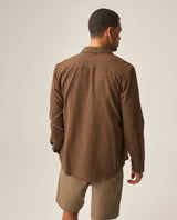 Men´s Slim Fit Shirt - Brown 63_619H005_CAF190915_5